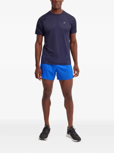 Pantaloni scurți Asics cu șireturi din dantelă alb