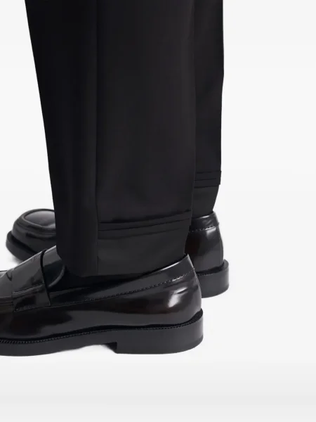 Pantaloni Prada de lână negru
