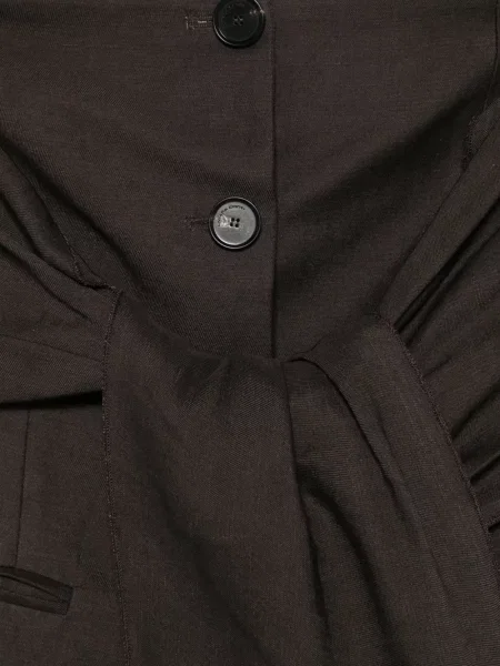 Top Liviana Conti s vázáním hnědý