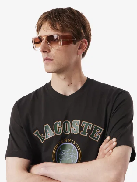 Футболка Lacoste коричневий