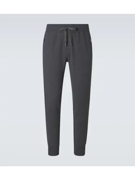 Tepláky Dolce&gabbana jersey šedé