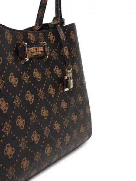 Guess Torbica Carrie Logo smeđa