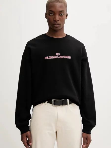 Pulover Guess Jeans črna