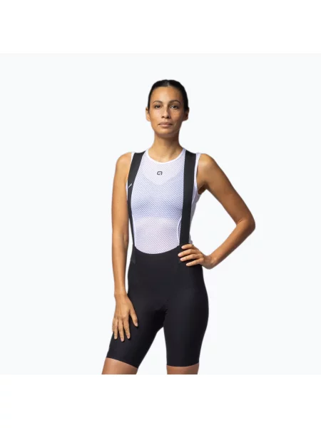 Pantaloni scurți de ciclism pentru femei Alé Speedfondo Light Bibshorts black negru