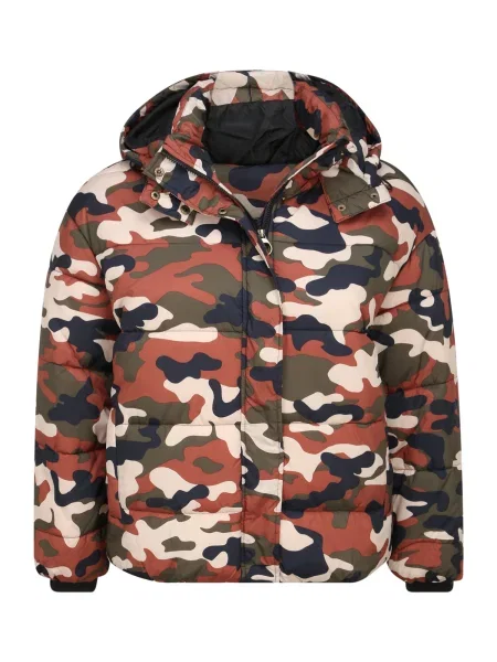 Urban Classics Geacă de iarnă Boyfriend Camo mai multe culori maro