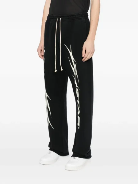 Pantaloni Hellstar cu imagine negru