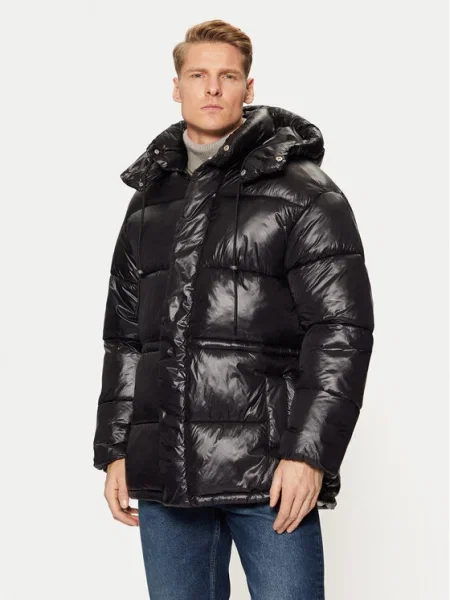 Jack&Jones Пухено яке Green Point черен