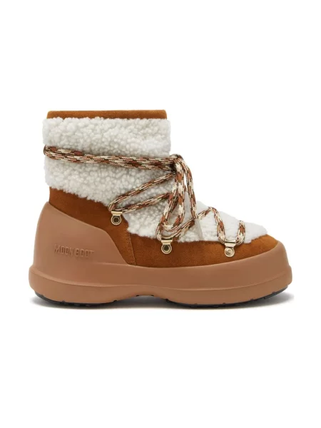 Buty Zimowe Moon Boot Luna Boot Shearling brązowe