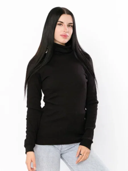 Водолазка Носи своє бавовна/еластан чорний