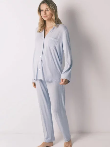 Pyžamo women'secret MATERNITY modré