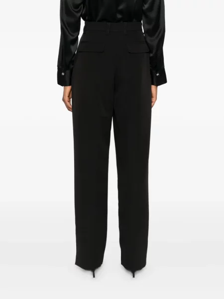 Pantaloni Thelatest plisate negru