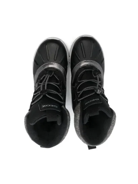 Buty do kostki dziecięce Geox czarne