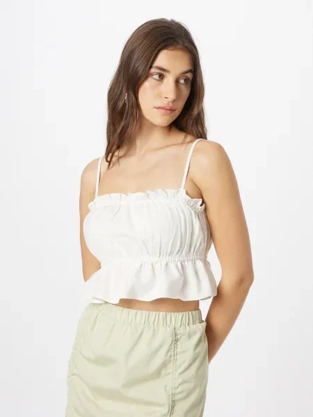 Nasty Gal Top Cami' alb