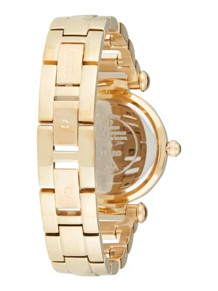 GUESS Ceas analogic GINGER auriu / transparent