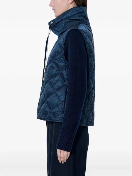 Matlasat vestă Max Mara albastru