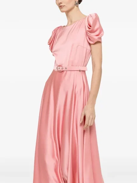 Rochie midi Nissa roz