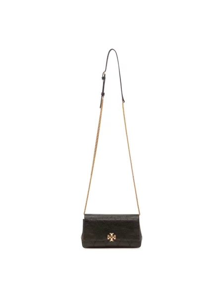 Portfel Tory Burch skórzany czarny