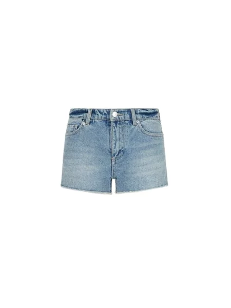 Szorty jeansowe Armani Exchange niebieskie