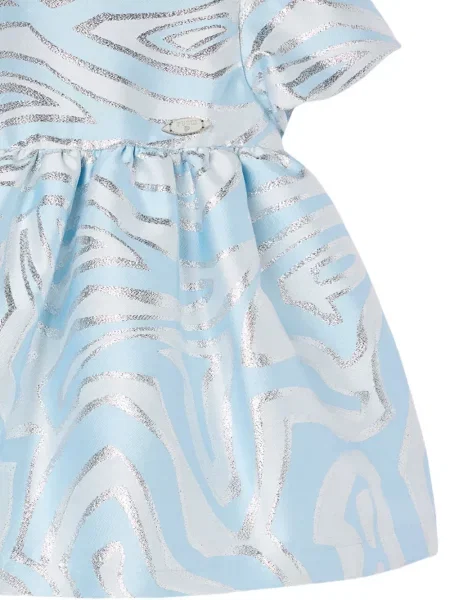 Sukienka mini dziecięca Pucci niebieska