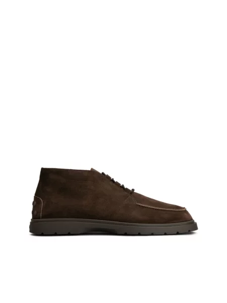 Botki Tod's zamszowe brązowe