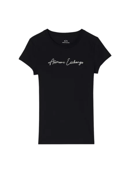 Koszulka Armani Exchange czarna