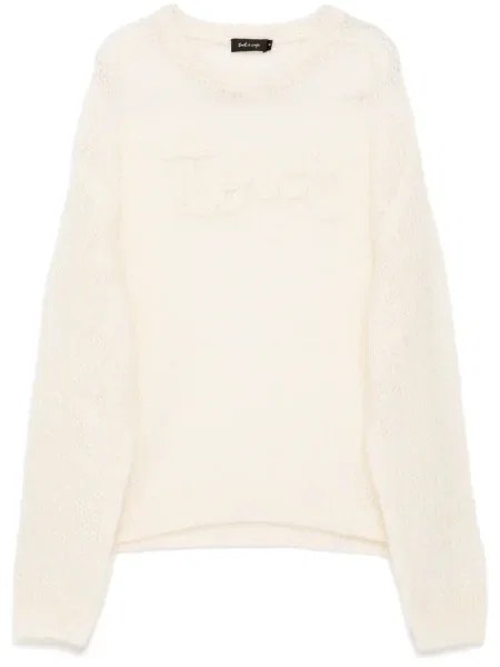 Pulover Tout A Coup cu broderie