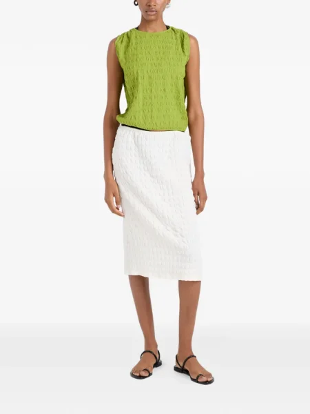 Миди пола Proenza Schouler White Label до коляното бяло