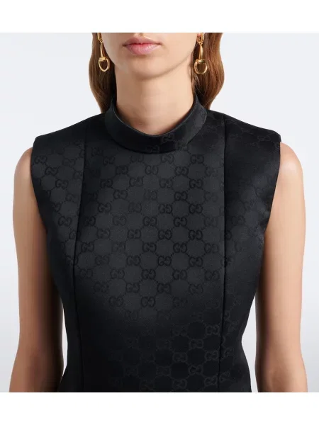 Rochie Gucci din jacard negru