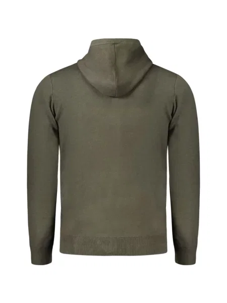Hanorac cu glugă Norwegian Rain verde