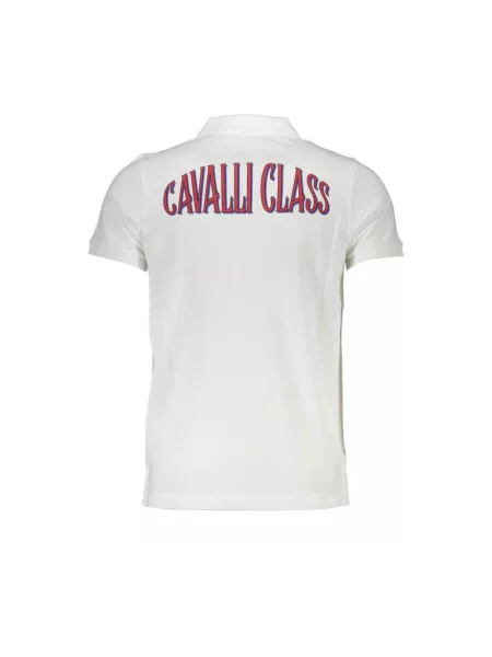 Polo Cavalli Class z krótkim rękawem białe