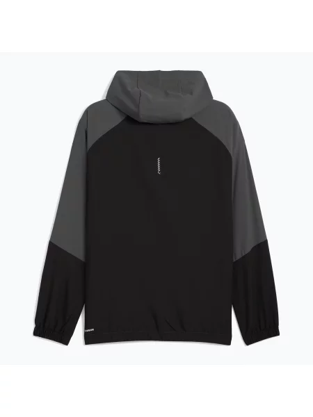 Kurtka do biegania PUMA Run Ultraweave Hooded szara