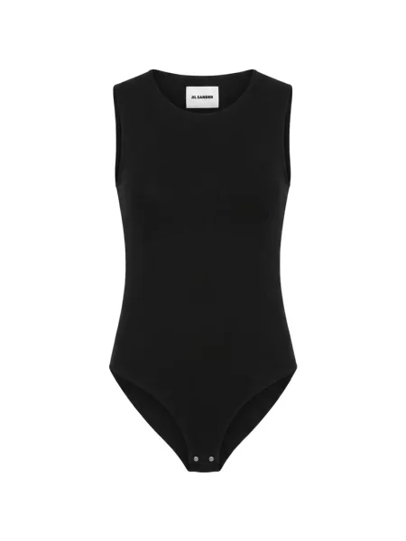 Body Jil Sander fără mâneci negru
