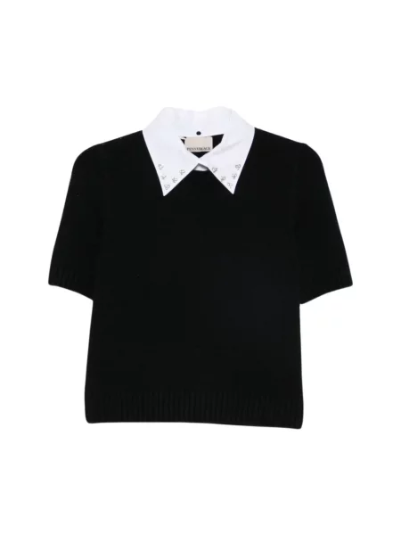 Dzianinowy sweter Pennyblack czarny