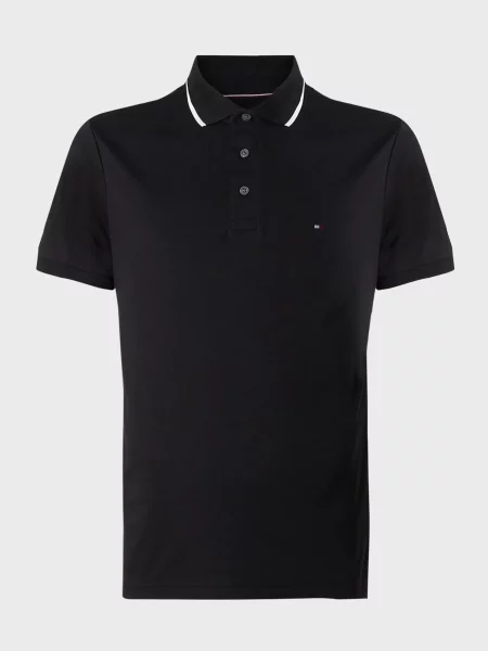 Поло Tommy Hilfiger чорне