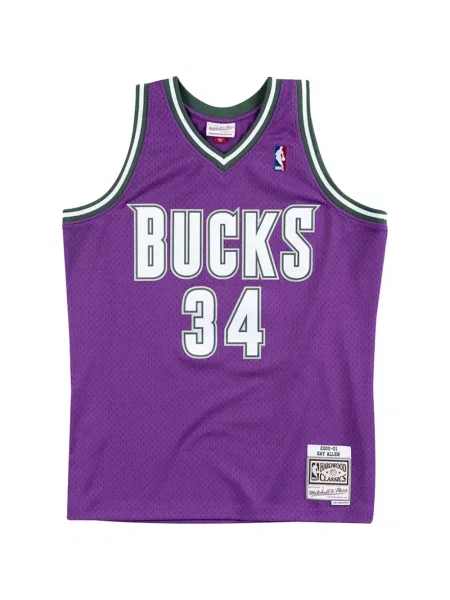 Košile Mitchell & Ness jersey fialová