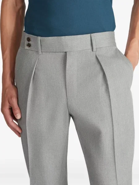 Pantaloni Incotex plisate gri