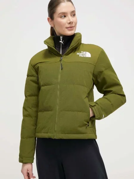 The North Face geaca de puf femei de iarna verde