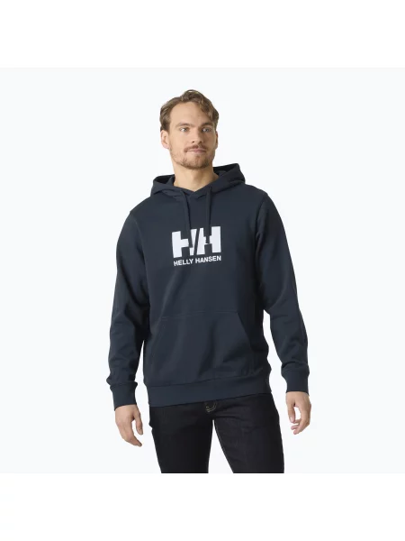 Hanorac cu glugă Helly Hansen cu autograf marină