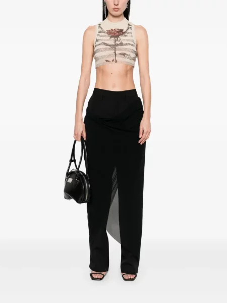 Pantaloni Jean Paul Gaultier negru