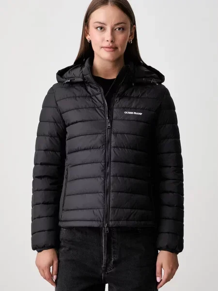 Guess Jeans jachetă pentru femei negru
