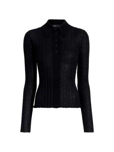Top Proenza Schouler tricotate negru