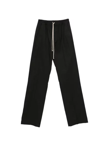Húzózsinór nadrág Rick Owens fekete