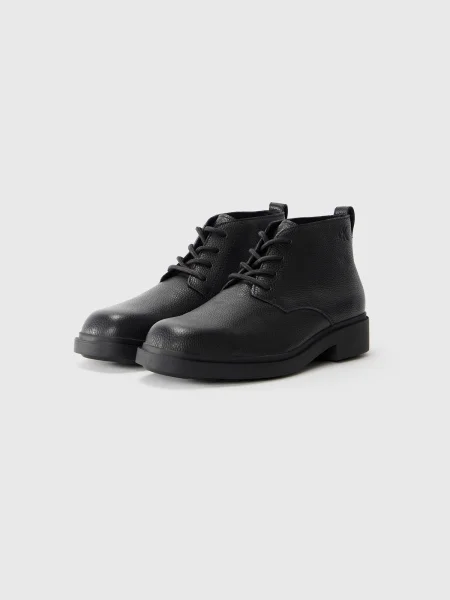 Calvin Klein Bocanci cu șireturi negru