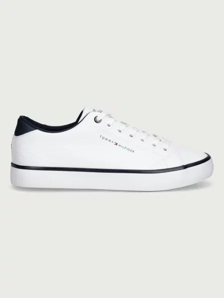 TOMMY HILFIGER Nízke tenisky čierna biela