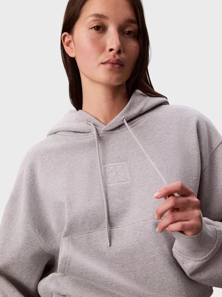 Махрова толстовка Calvin Klein сіра