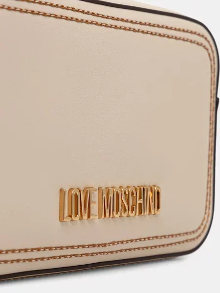 Кожаная сумка Love Moschino