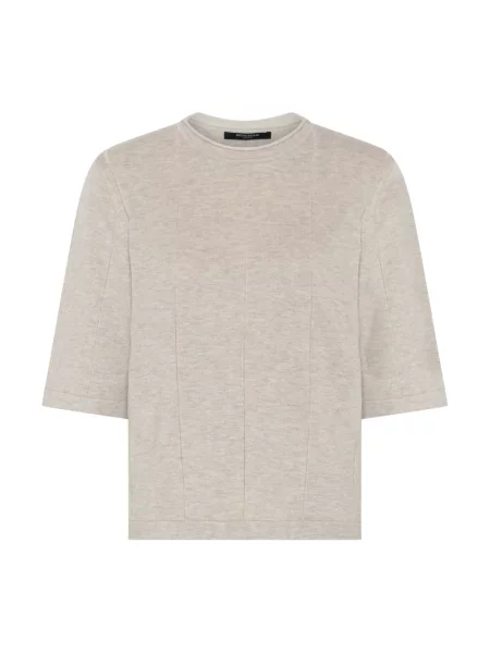 Dzianinowy sweter Bruuns Bazaar beżowy