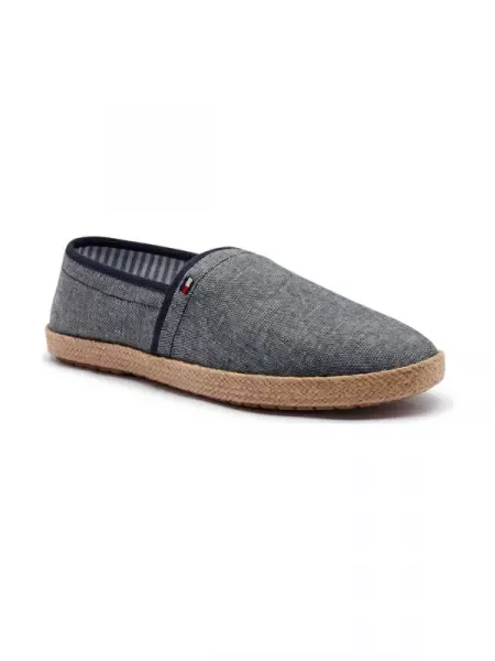 Tommy Hilfiger De in espadrile CHAMBRAY albastru