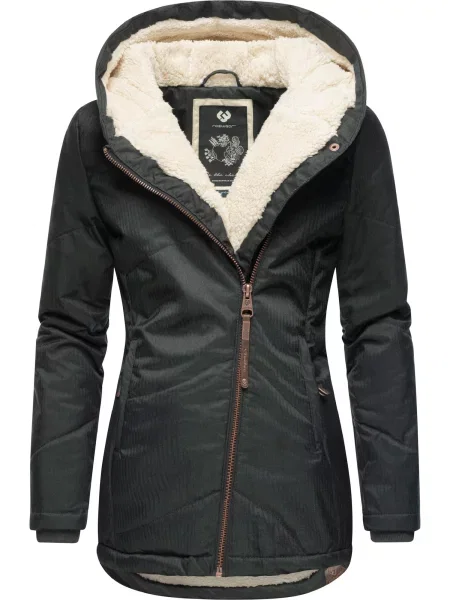 Ragwear Outdoorová bunda Gordon krémová / jedľová