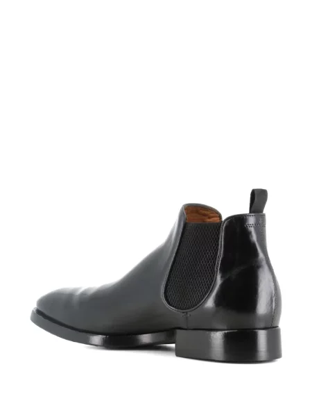 Botine Officine Creative din piele negru